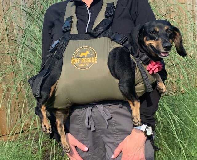 Ham transport câini, original Ruff Rescue Gear - Pup Traveler (SUA)