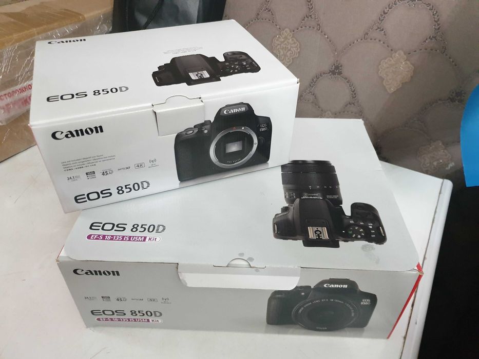 Продам Кенон 850Д с обьек 18-135Нано