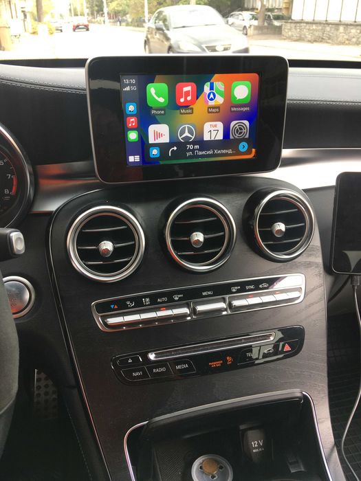 Mercedes-Benz C Apple CarPlay GLC W253 Android Auto Hu5S2ENTRY