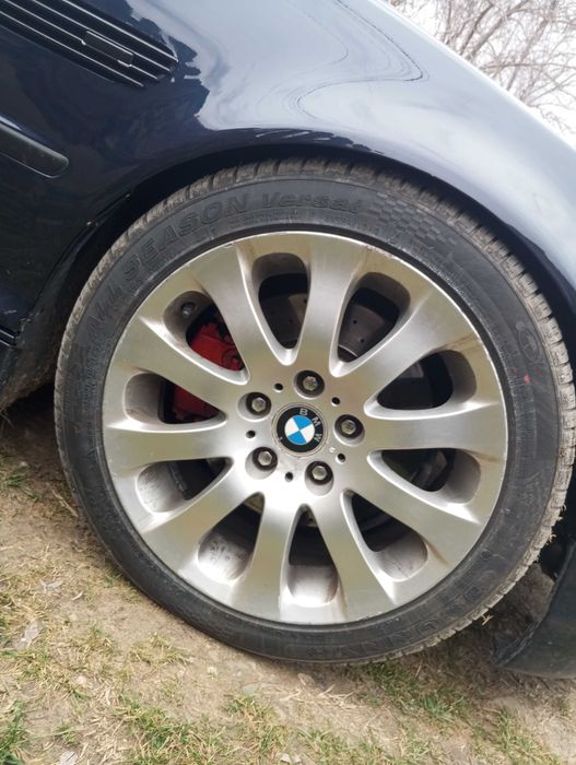 Jante bmw r17 cu caiciucuri noi 225-45r17
