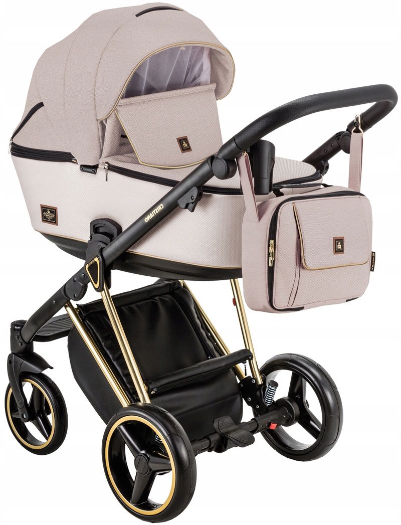 Коляска ADAMEX CRISTIANO Special Edition Leatherette Польша, 3 в 1