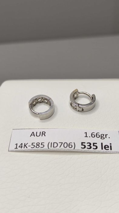 Cercei aur 14 Karate (1.66 grame) ID706-AG2