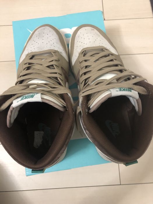 Nike Dunk High Light Chocolate