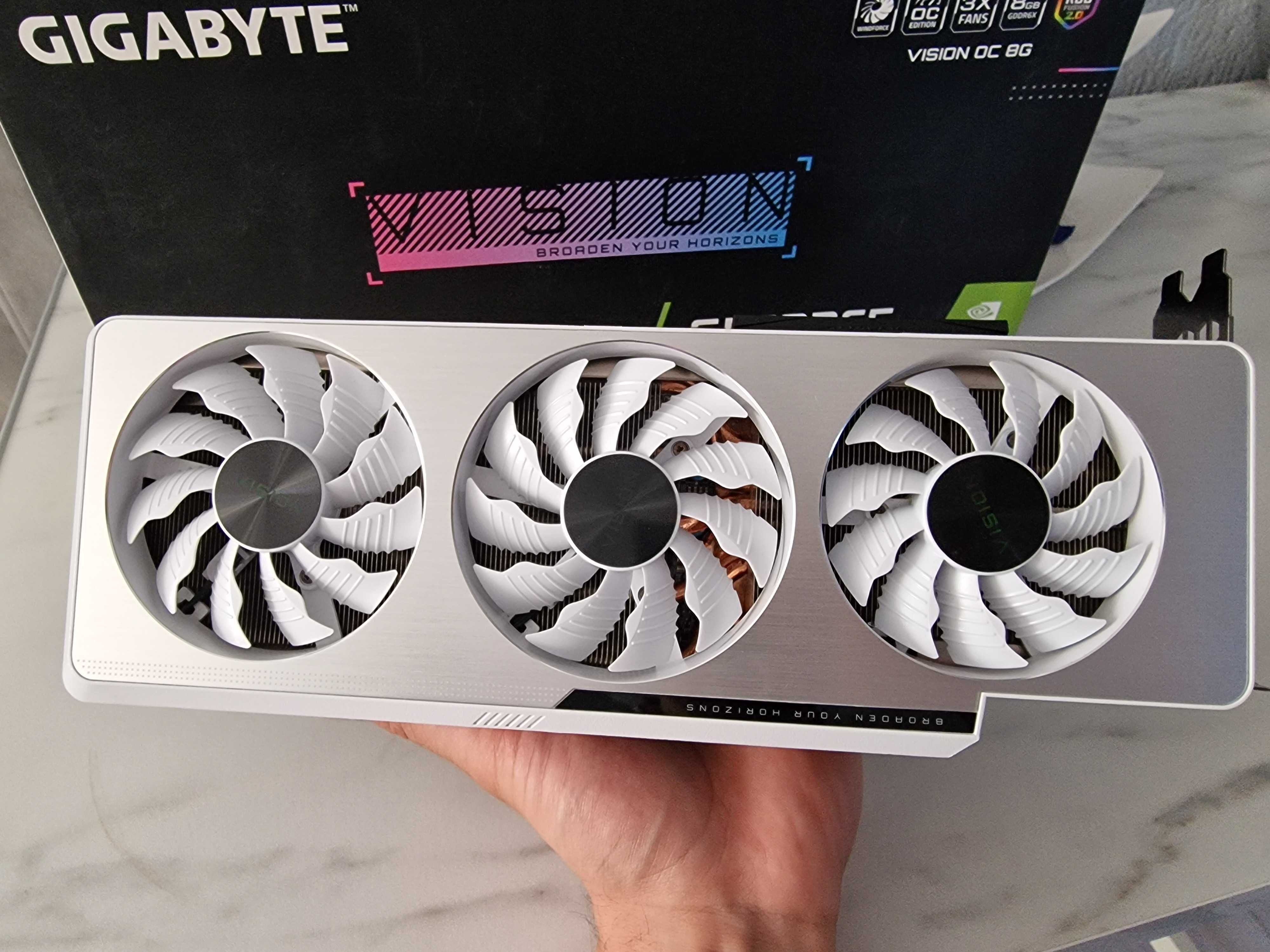 RTX 3070Ti Vision (Noua + Garantie) - placa video Gigabyte 8gb 256bit