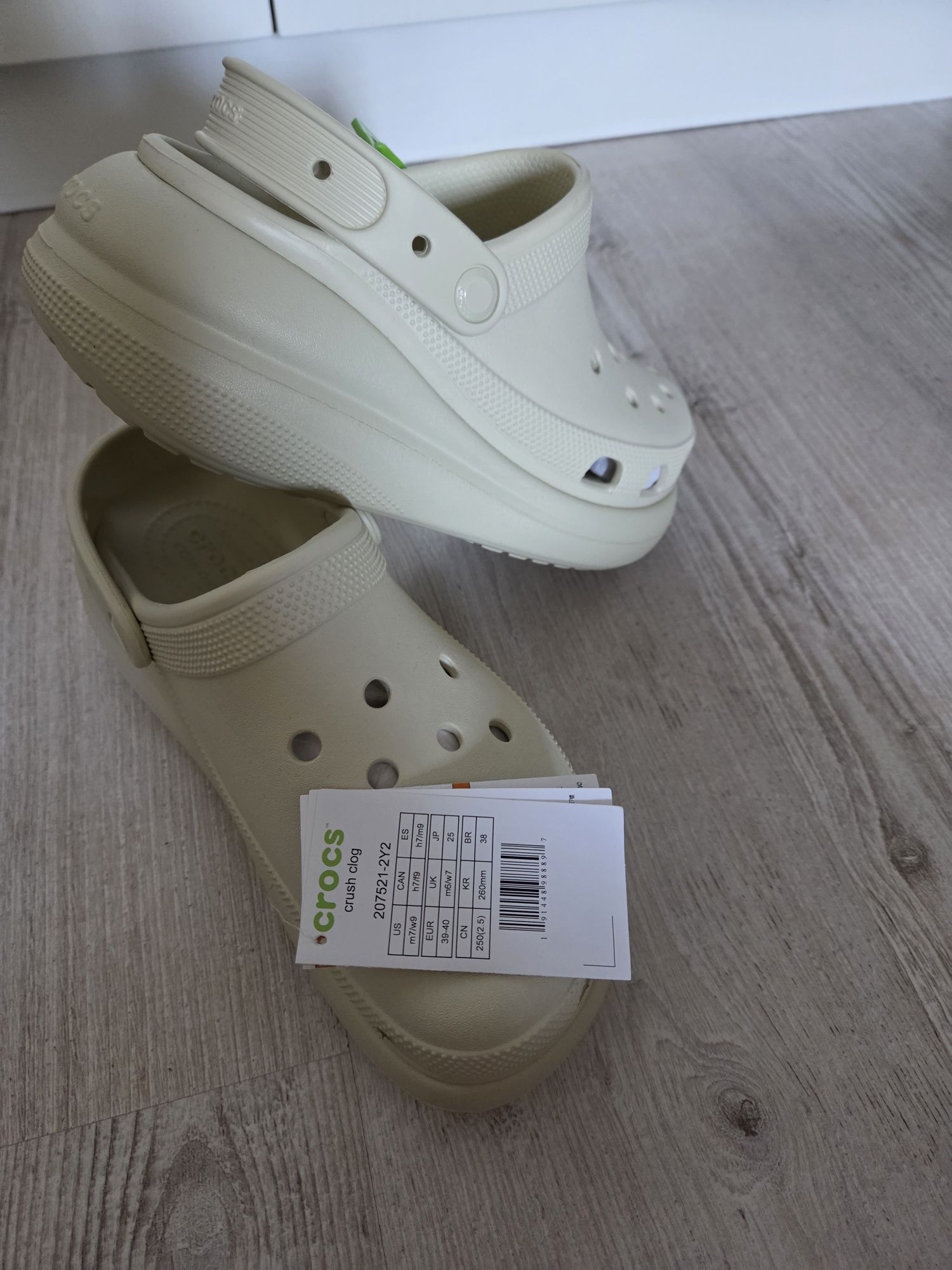 Crocs 39 40 crush clog dama