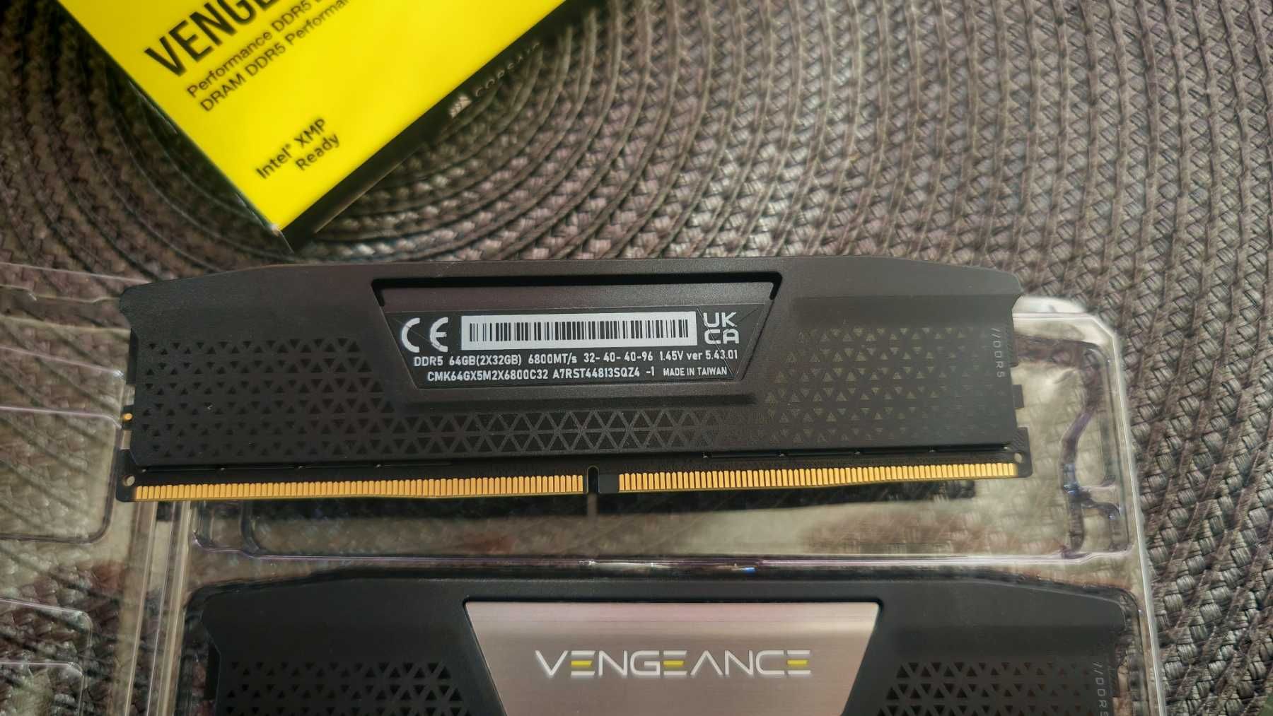 Рам памет Corsair Vengeance 64GB 2x32GB DDR5 6800Mhz