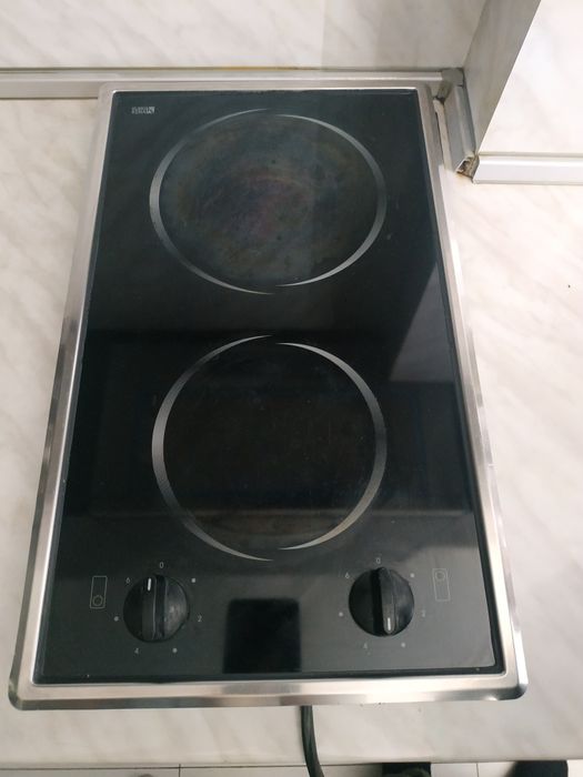 Двоен керамичен/индукционен  котлон за вграждане