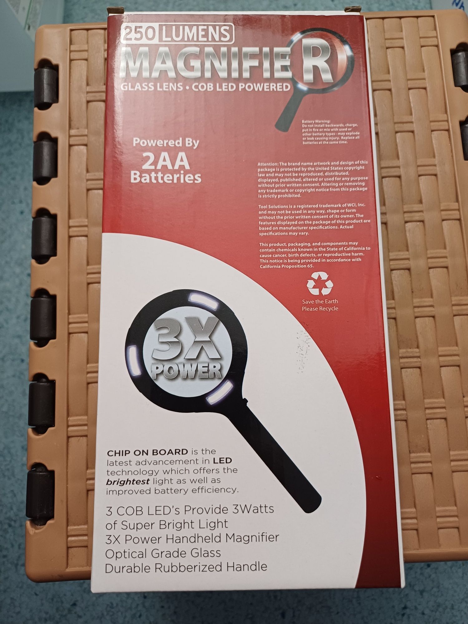 Lupa cu led noua