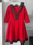 Rochie roșie de zi