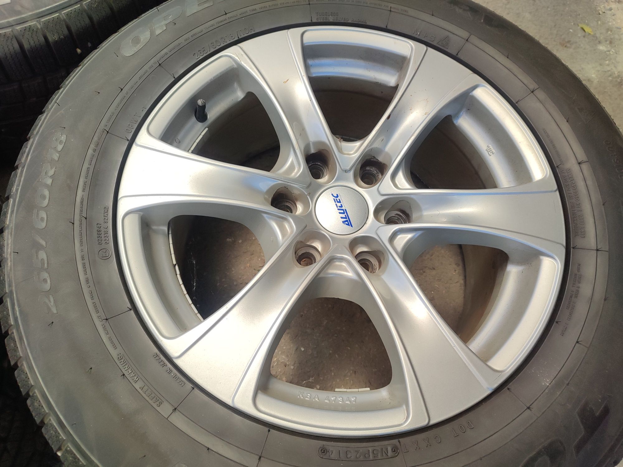 18" оригинални алуминиеви джанти за Mitsubishi L200.