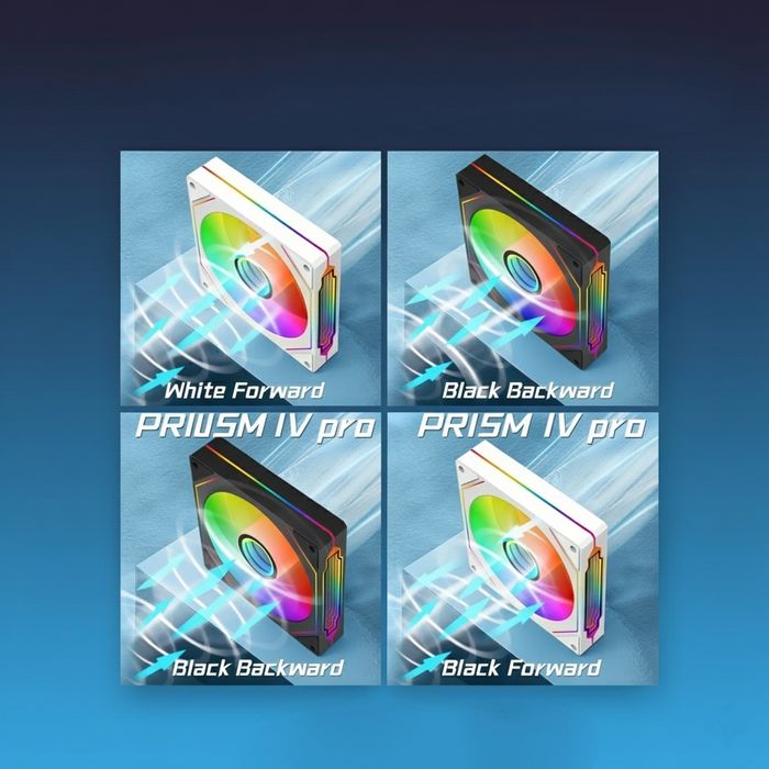 ARGB кулер для корпуса prism4pro