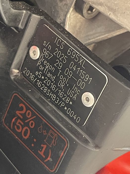 Ics 695 XL drujba taiat beton stihl husqvarna