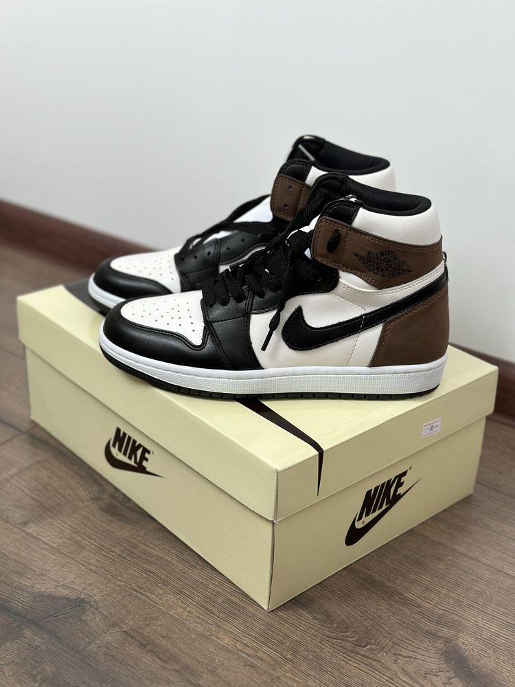 Adidasi Jordan 1 Retro Hugh OG Dark Mocha | Model NOU | Tenesi Nike