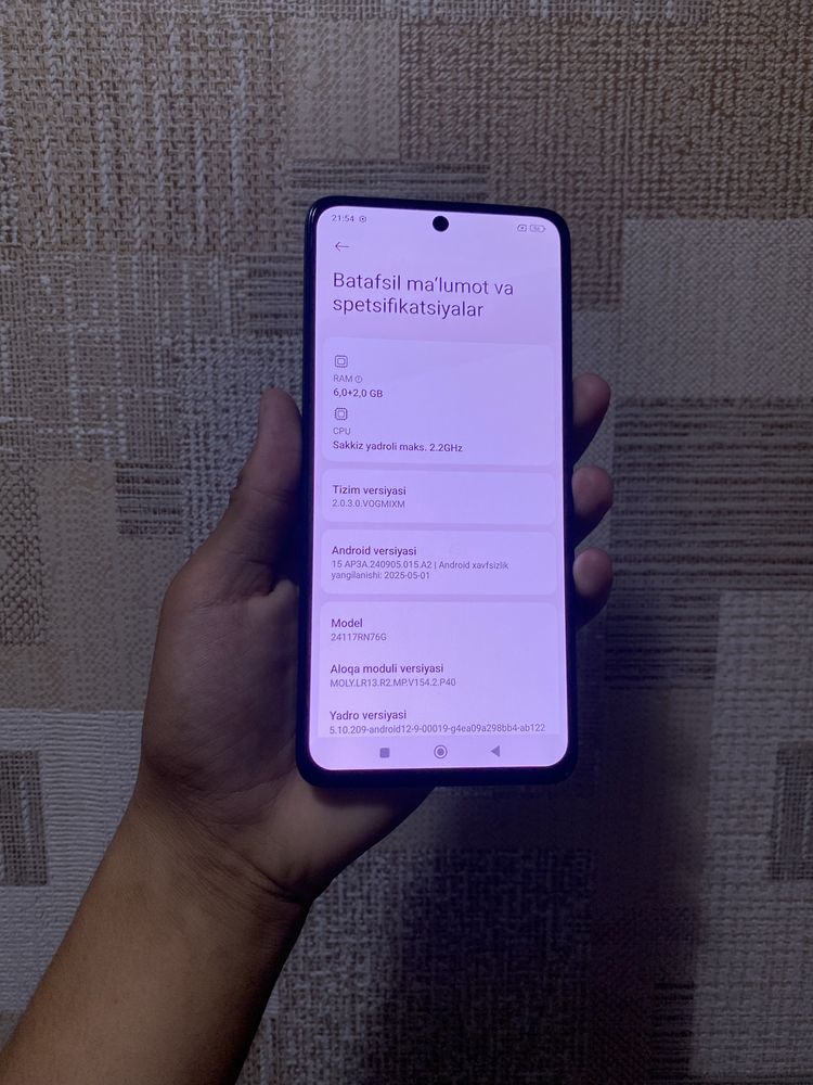Redmi Note 14 sotiladi