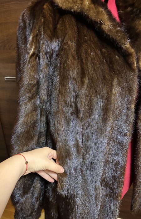 Haina blana nurca/vizon