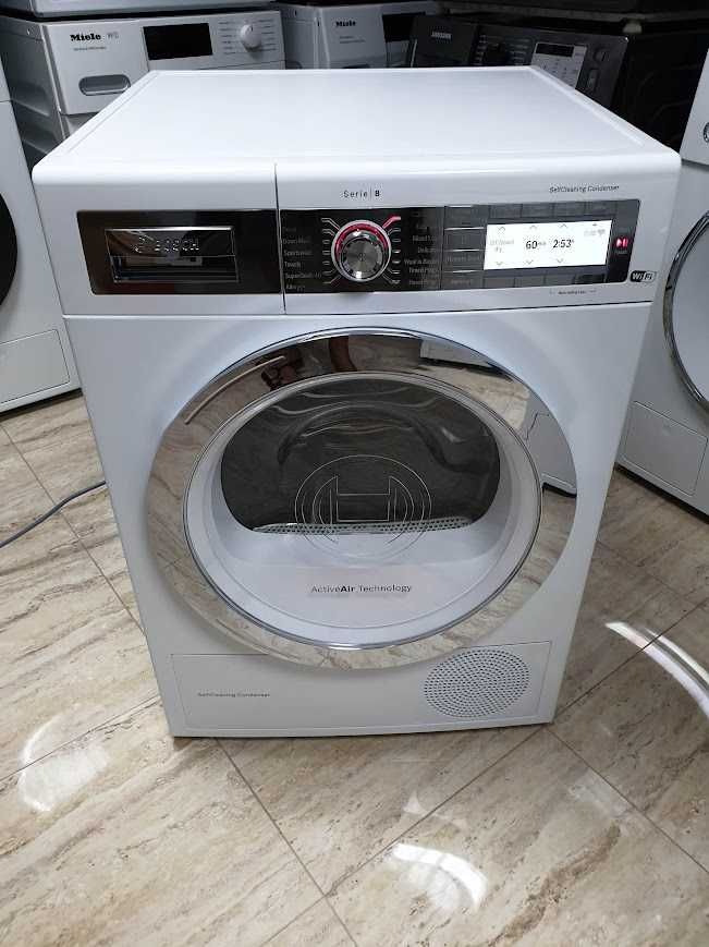 9кг Wi-Fi Сушилня Bosch Home Professional Термопомпа 12м Гаранция Бош