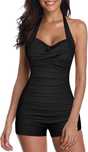 Costum plaja(baie) one piece, de la S la Plus size 3XL, TRANS GRAT