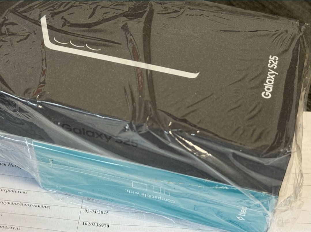 ЗАПЕЧАТАН 128GB Samsung S25 MODE A1 Гаранция 2027г. Silver / Сребрист