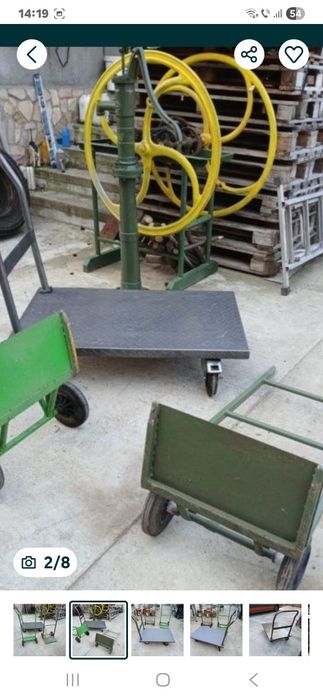 Cărucior transport mărfuri