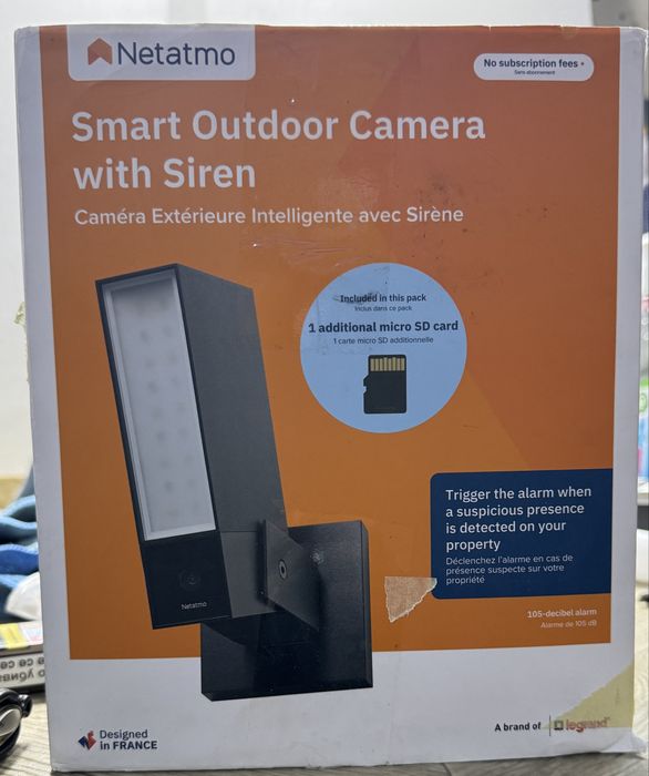 Camera video exterior wi fi cu sirena