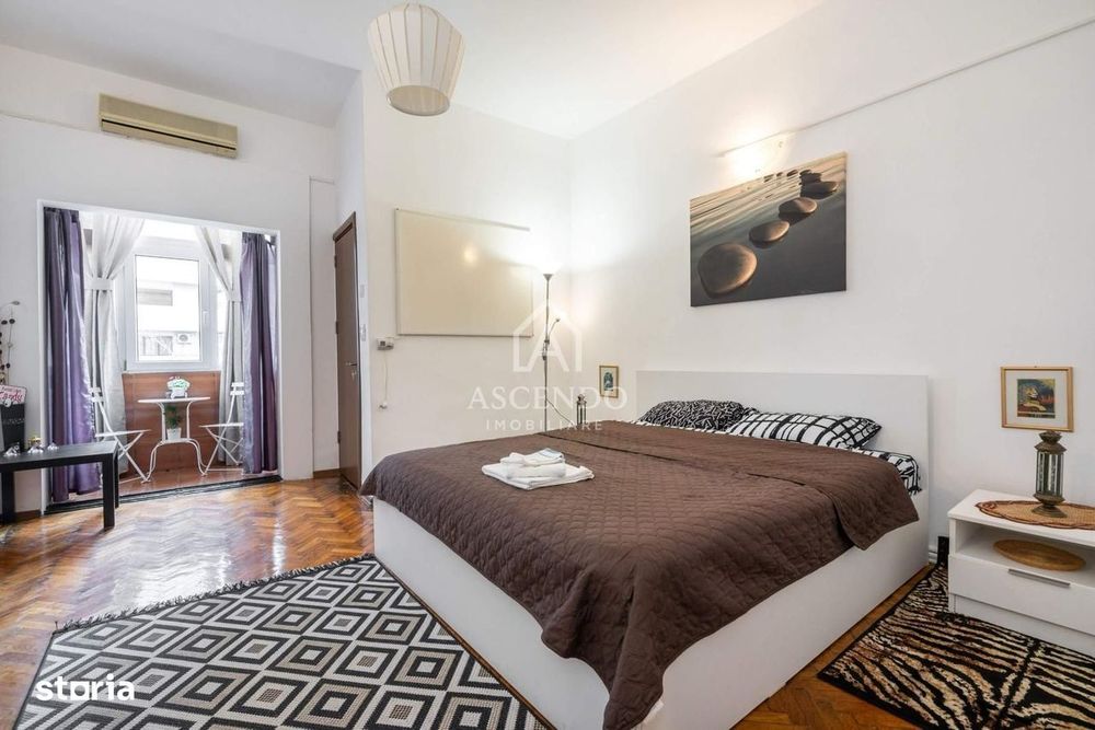 Vânzare garsonieră renovată, 32 mp, etaj 1 – Calea Victoriei