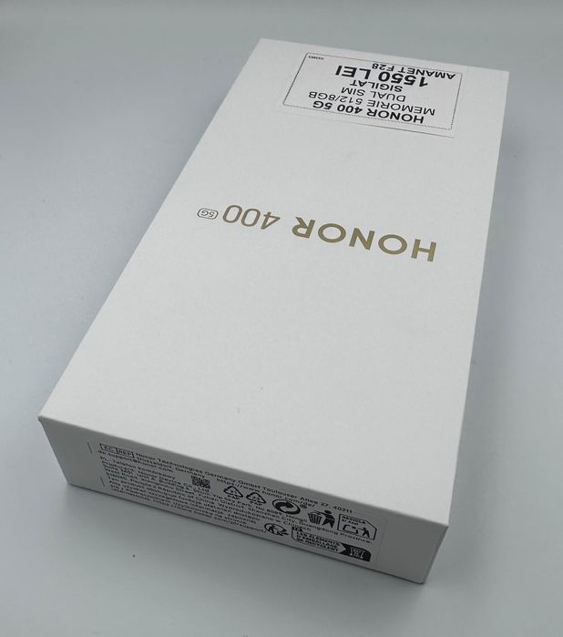 Amanet F28: Honor 400 5G 512GB  SIGILAT