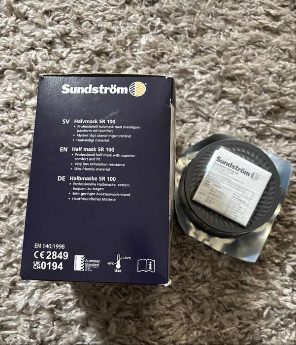 Респираторна Маска Sundström органични и неорганични газове