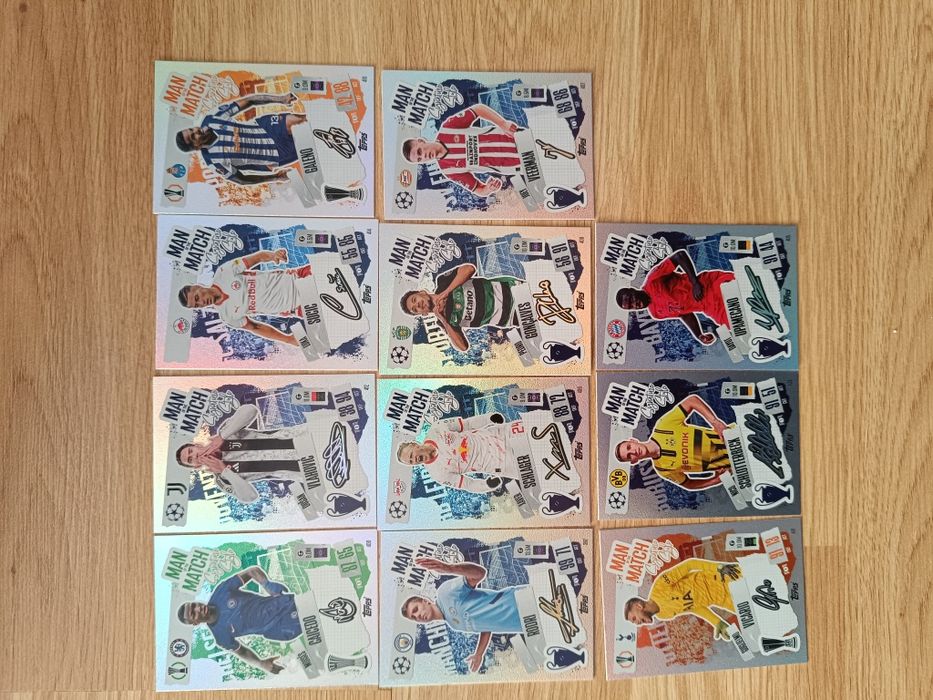 Редки Карти от колекцията на Match Attax 2024/25.. Карти с футболисти