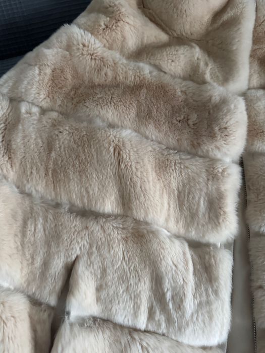 Палто от естествен косъм чинчила