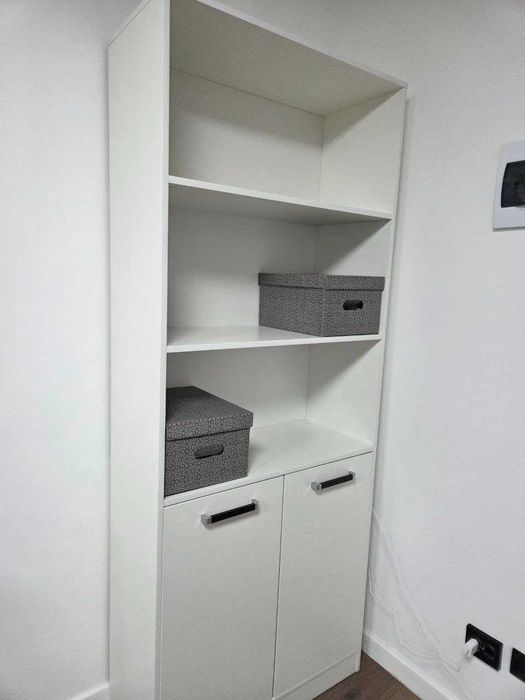 Белый шкаф для документов 200×80×33