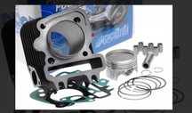 Polini Sport 80cm3 Kit cilindri Piaggio/Italjet/Vespa 50 4T (fără cap)