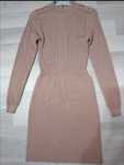 Rochie tricotata maro camel