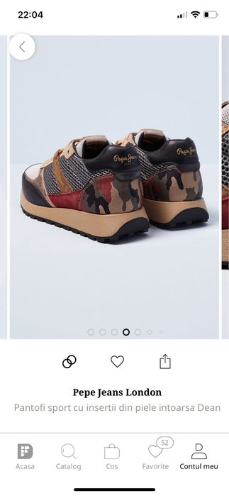 Adidasi Pepe Jeans London 36