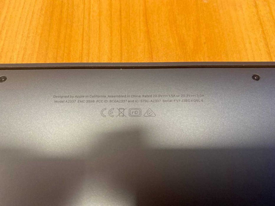 MacBook Air M1 2020 8/256