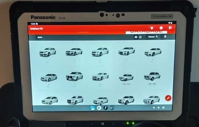 Tester Diagnoza Launch x43X-Diag + Tableta 4G Panasonic 8/256 Gb 10.1"