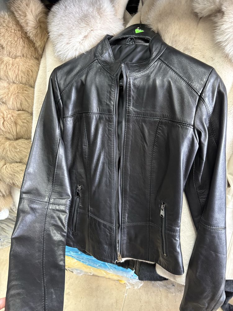 Дамско кожено яке от естествена кожа Pacotti, Guess, Balmain,Pinko