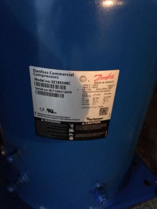 Compresor Chiller Danfoss (Trane,Copeland,Bitzer,Daikin)