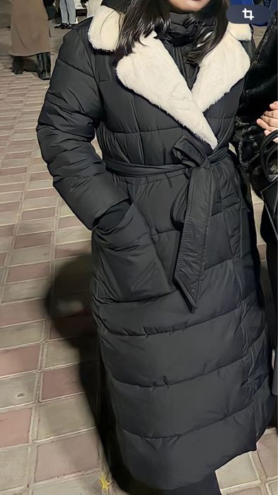 Қыстық ұзын куртка сатылады