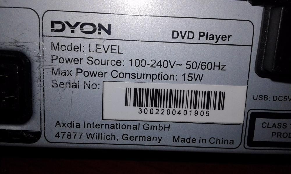 DVD-Player Dyon Level