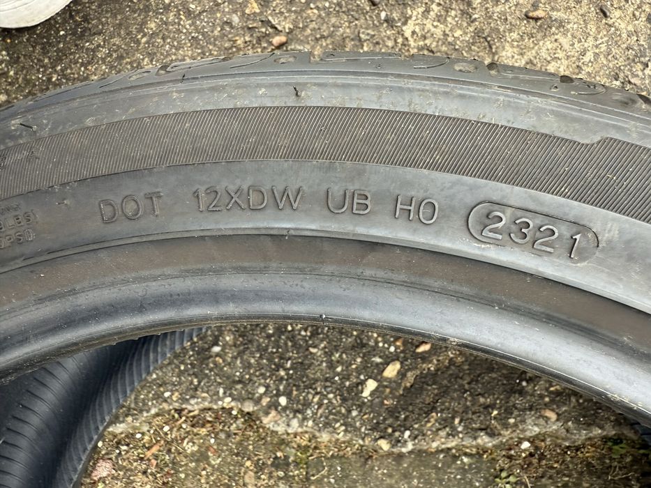 Cauc 255/40/R20 Hankook dot2021 7,5-8,5mm profil ca de nou 2buc dispon