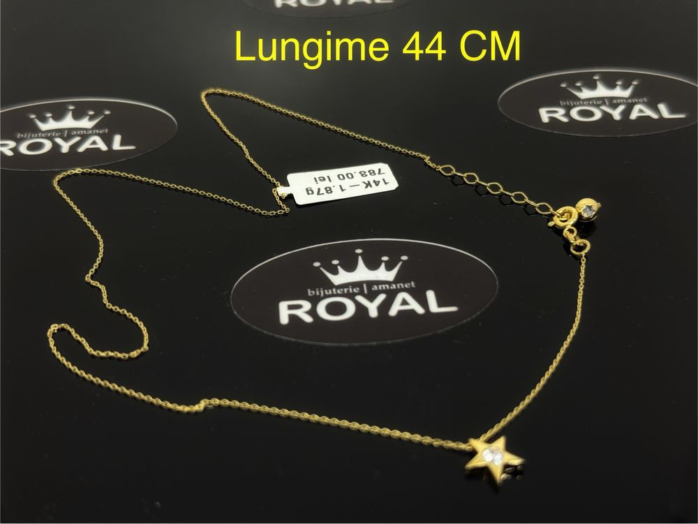 Bijuteria ROYAL : Lant AUR NOU 14K / 1.87 GR
