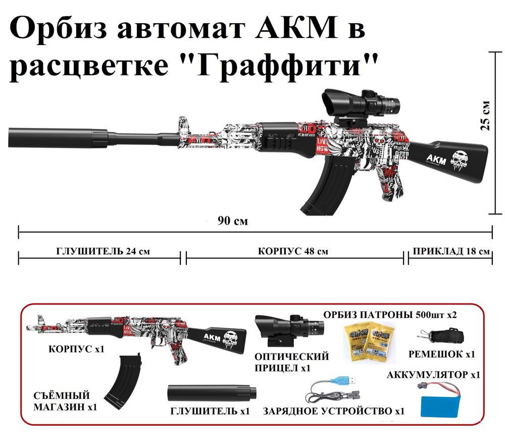 Орбиз автомат, Orbeezgun