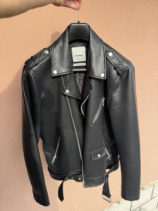 Кожено яке Pull&bear
