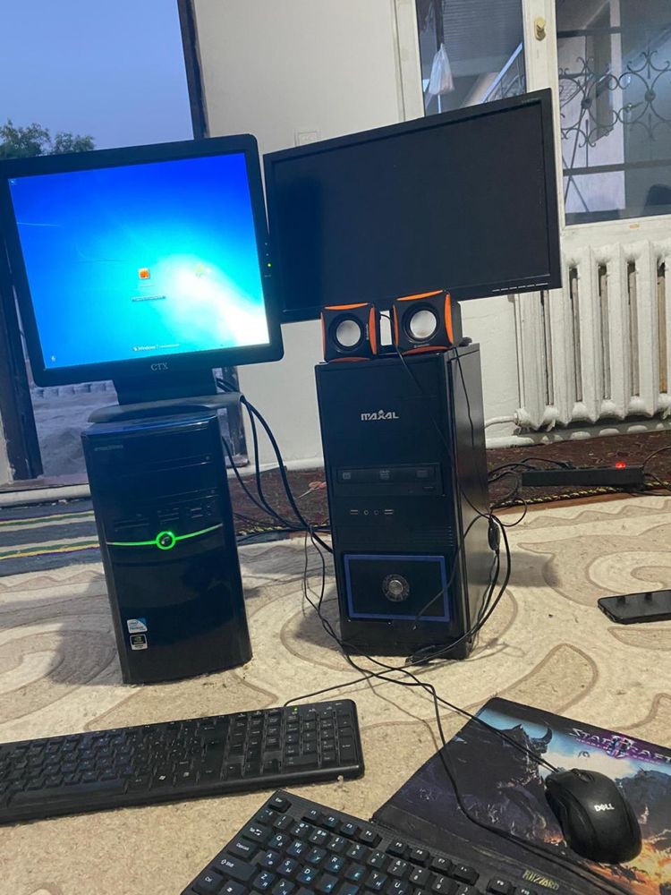 2 Компьтера Для работв