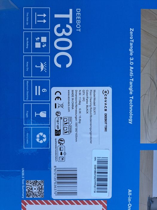 Robot de Aspirare Ecovacs Deebot T30C 20000Pa