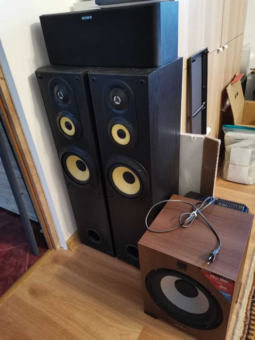 Vând receiver STR-DG520 și boxe Sony