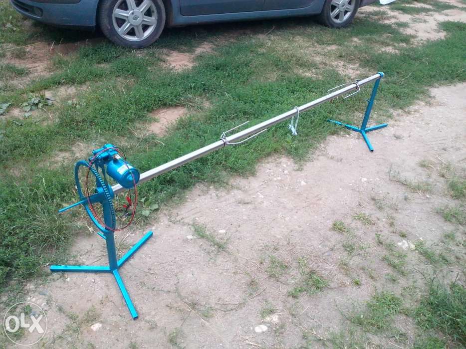 Rotisor protap electric 12/220V nou din inox pt purcel miel berbecut