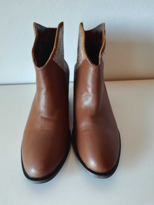 Кожени боти 37-ми номер, нови