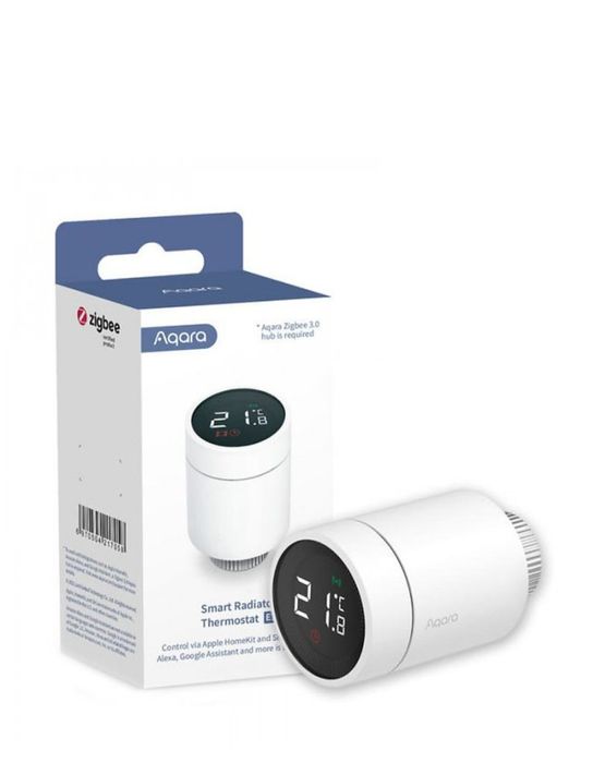 Cap termostat smart pentru radiator, Aqara E1, HomeKit