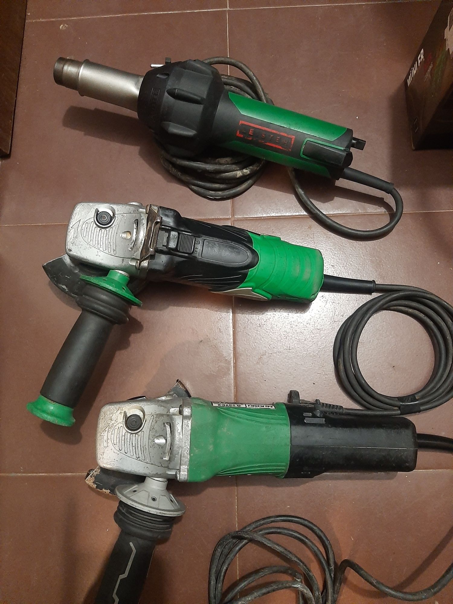 Leister пистолет и ъглошлайфи Хитачи